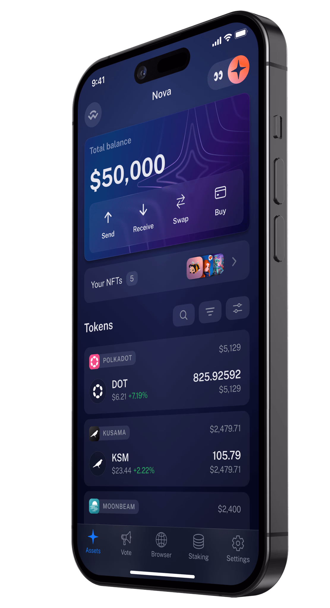 Web3 dappbalance screen